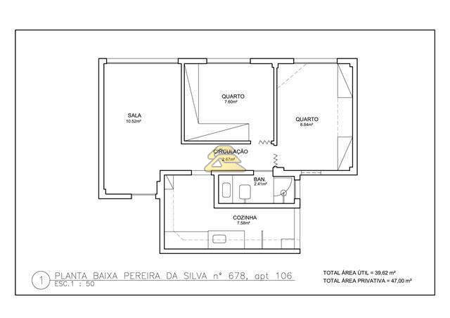 Apartamento à venda com 2 quartos, 47m² - Foto 20