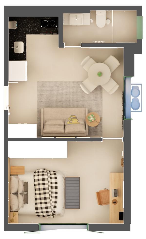 Apartamento à venda com 1 quarto, 38m² - Foto 33