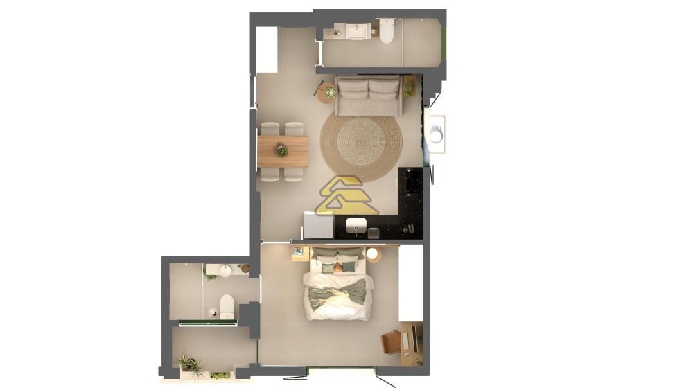 Apartamento à venda com 1 quarto, 45m² - Foto 24