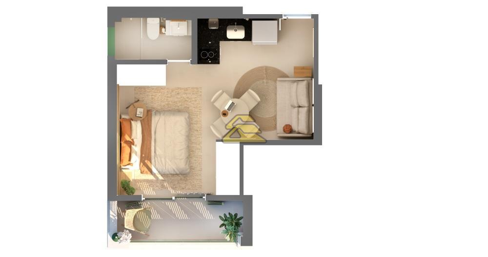 Apartamento à venda com 1 quarto, 32m² - Foto 24